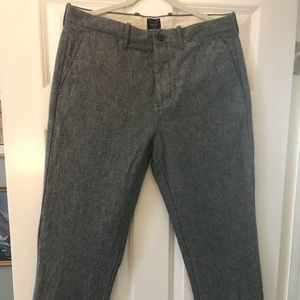 J Crew Heavy Weight Cotton Slacks 32/34
